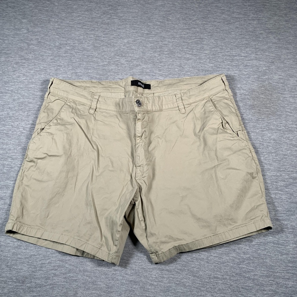 Mavi Nate‎ Shorts Mens 42 Khaki Chino Cotton Stretch Casual Flat Front M0410096